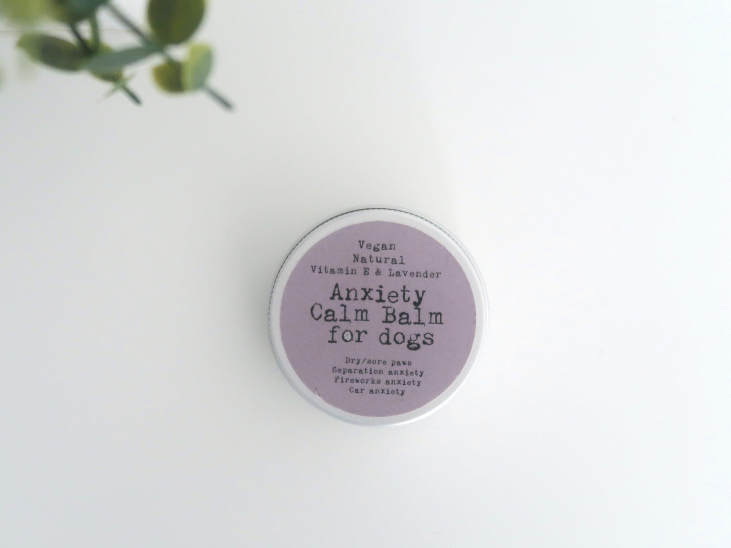 Calming Paw Balm for Dogs – Natural Anxiety Relief & Eco-Friendly Paw Care with Lavender & Chamomile
