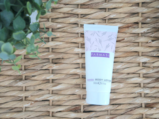 Calming Lavender Body Lotion with 100% Lavender Oil – Hydrating Skincare for Relaxation & Sleep