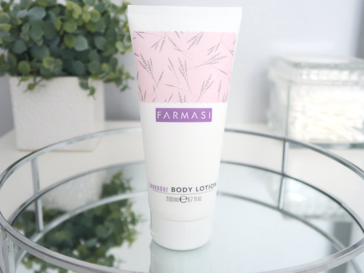 Calming Lavender Body Lotion with 100% Lavender Oil – Hydrating Skincare for Relaxation & Sleep