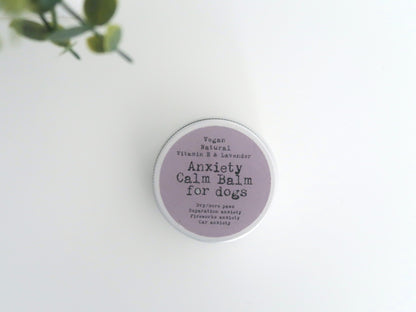Calming Paw Balm for Dogs – Natural Anxiety Relief & Eco-Friendly Paw Care with Lavender & Chamomile