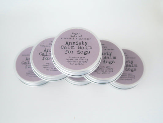 Calming Paw Balm for Dogs – Natural Anxiety Relief & Eco-Friendly Paw Care with Lavender & Chamomile