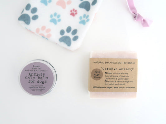 Calming Paw Balm for Dogs – Natural Anxiety Relief & Eco-Friendly Paw Care with Lavender & Chamomile